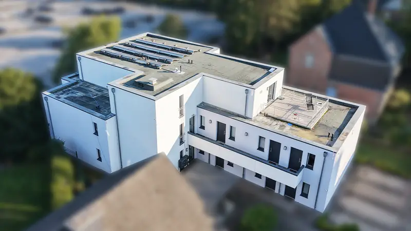 Vorschaubild des Projektvideos zur Fassadenreinigung am Studentenwohnheim in Lippstadt